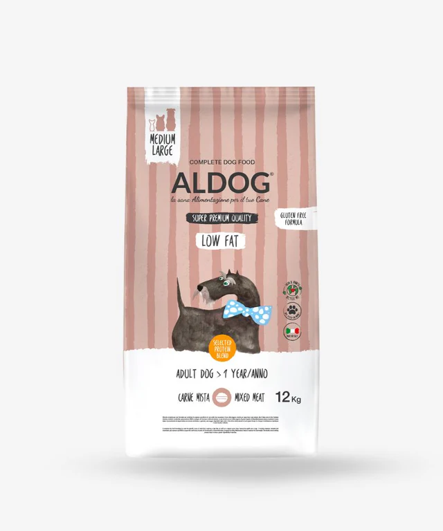 ALDOG ADULT MEDIUM LARGE LOW FAT 12 KG