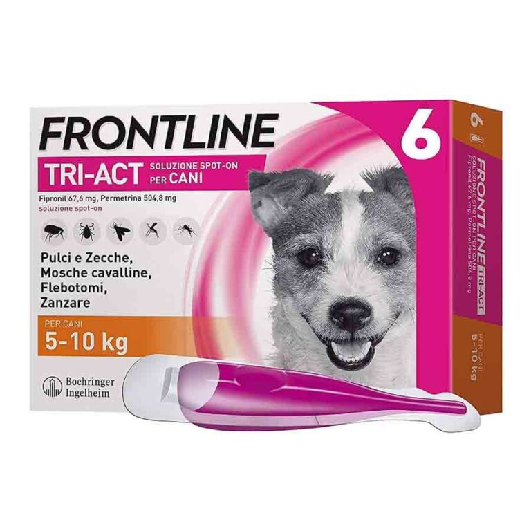 FRONTLINE TRI-ACT 5-10 KG 6 PIPETTE