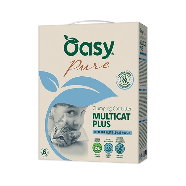 OASY LETTIERA PURE MULTICAT PLUS 6 LT