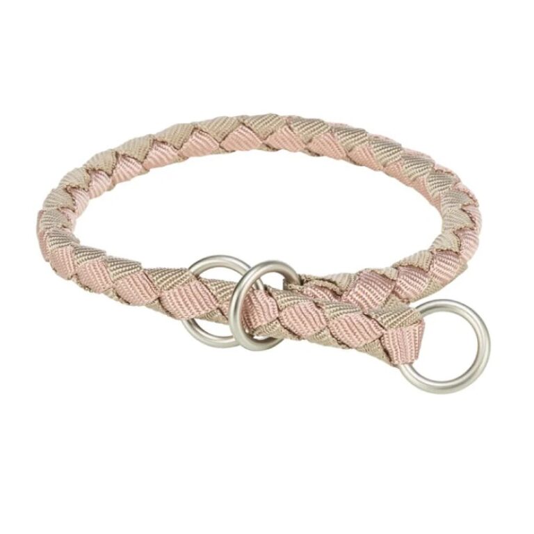 TRIXIE CAVO COLLARE SEMISTRANGOLO blush